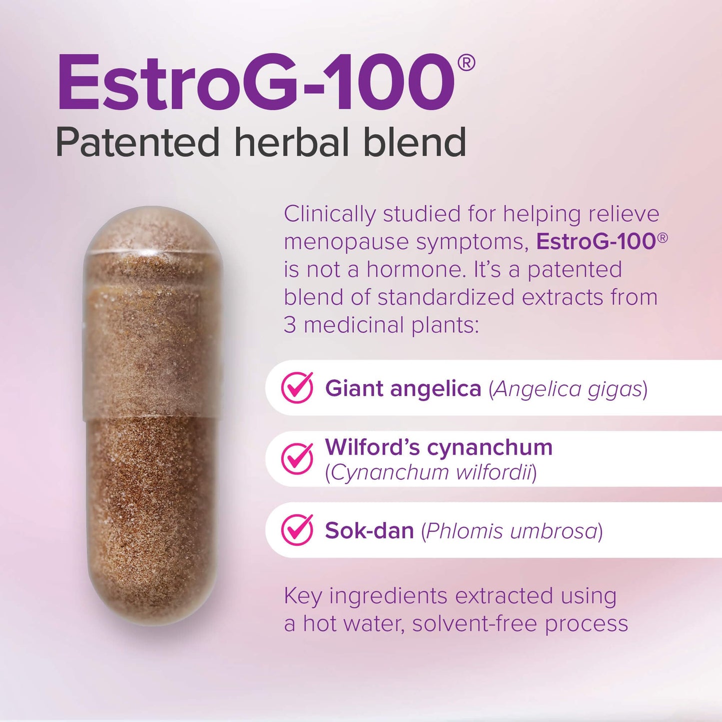 Webber Naturals Menopause Relief with EstroG-100, Multi-Symptom Support for Hot Flashes, Night Sweats, Mood & Sleep, Hormone-Free, Vegan 🍁 All In One Marketplace Canada