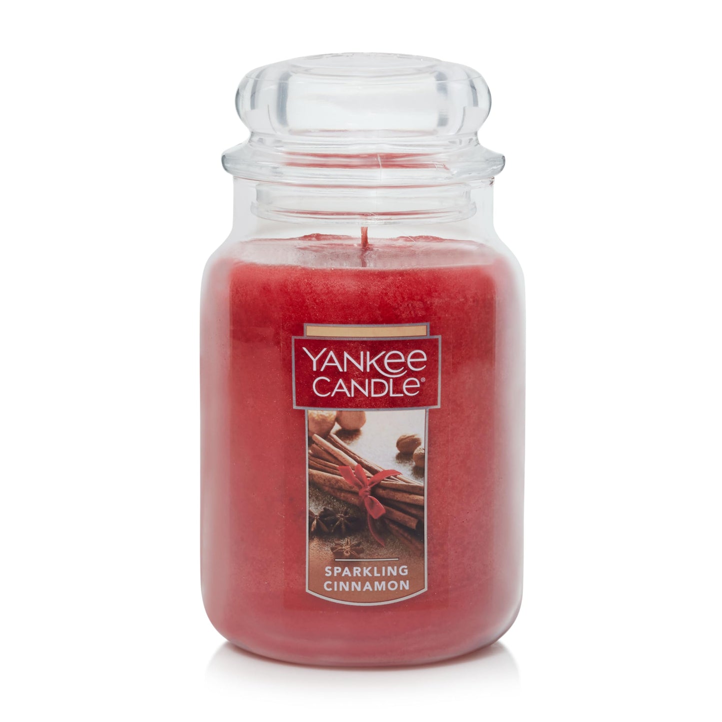 Yankee Candle Scented Candle, Sparkling Cinnamon, Original Large Jar Candle, 110-150 Hours of Burn Time, 22 oz. 🍁 All In One Marketplace Canada