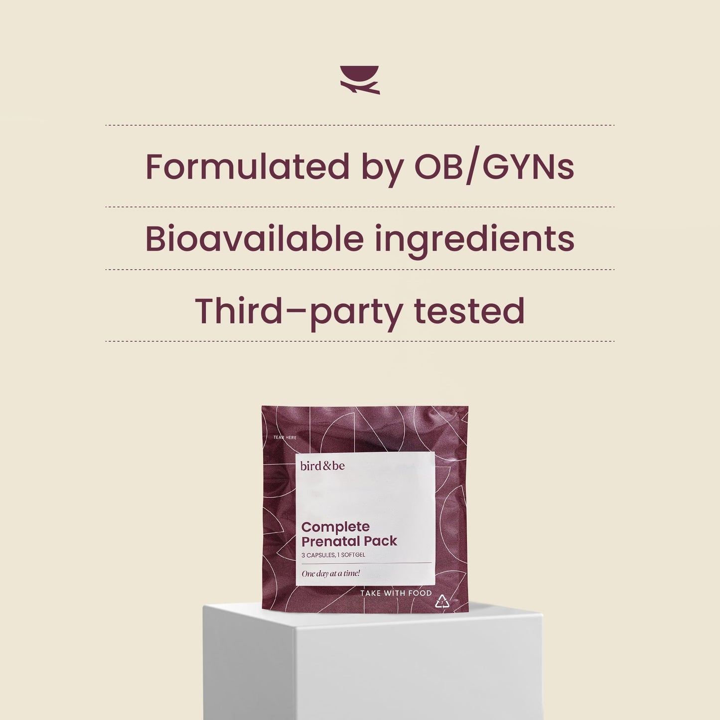Complete Prenatal Pack – Prenatal Vitamins with Iron, Methylated Folate, DHA (Omega-3), Choline, Iodine and Essential Nutrients – Supports Early Fetal Development and Maternal Health – 30-Day Supply 🍁 All In One Marketplace Canada