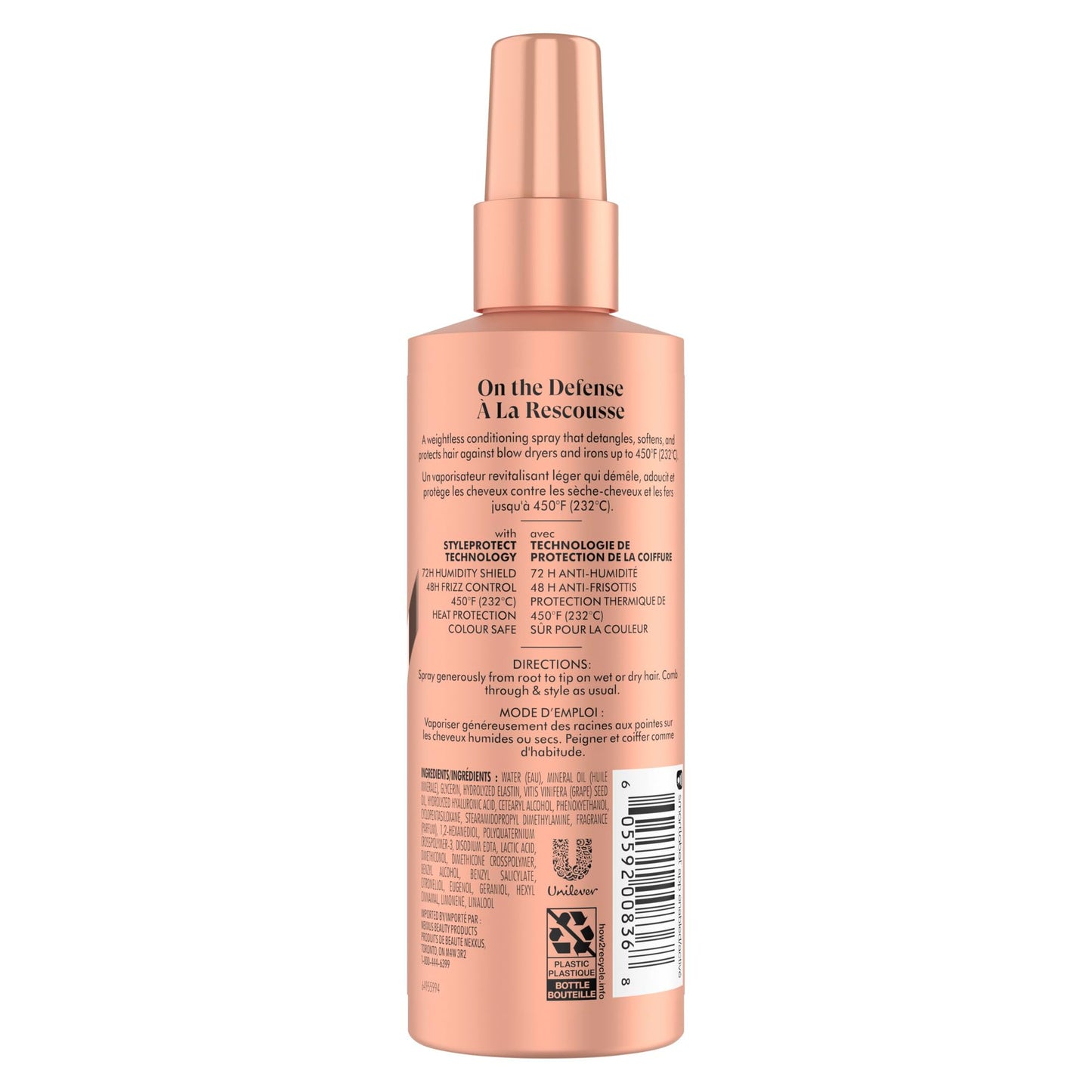 Nexxus Prep & Protect Heat Defense Spray 72H Humidity Shield, 177mL 🍁 All In One Marketplace Canada