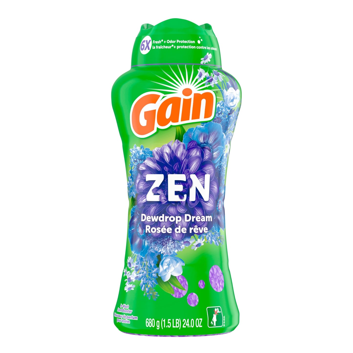Gain In-Wash Laundry Scent Booster Beads, Zen, 680 Grams 🍁 All In One Marketplace Canada