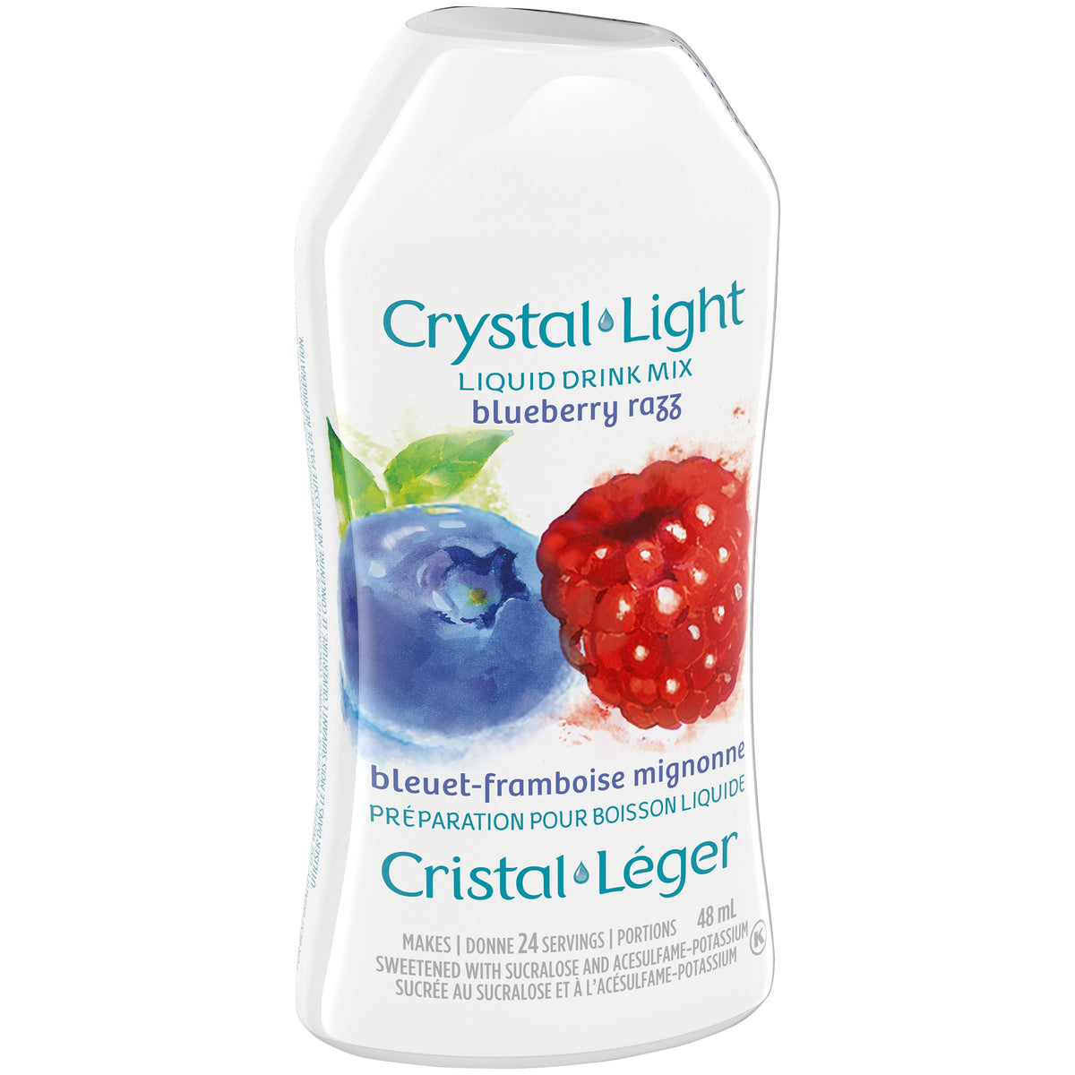 Crystal Light Liquid Drink Mix, Blueberry Razz, 12 ct Case 🍁 All In One Marketplace Canada