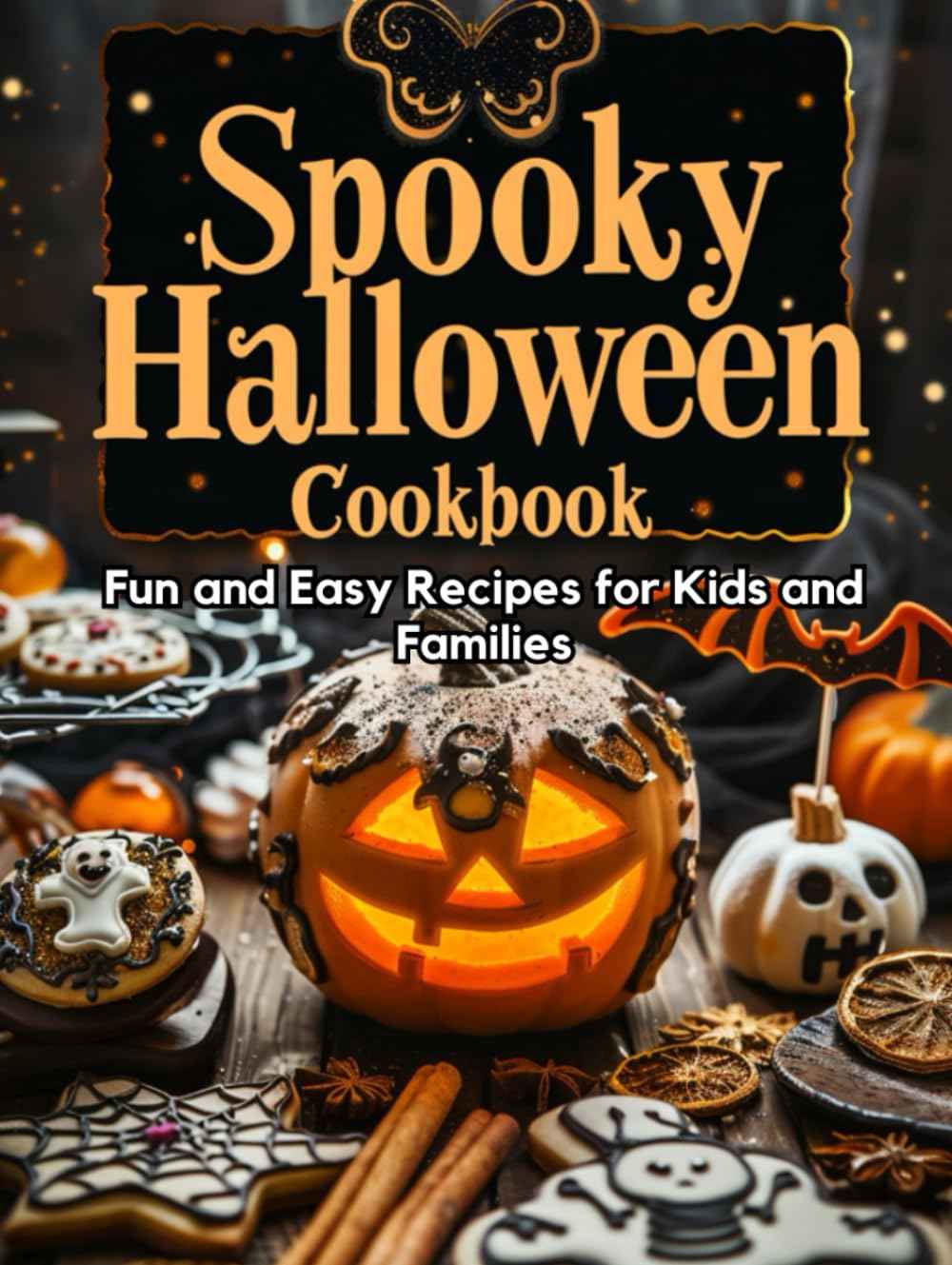 Spooky Halloween Cookbook: Fun and Easy Recipes for Kids and Families: Original dishes, drinks, and desserts with festive decoration, inspired by autumn magic and themed party vibes