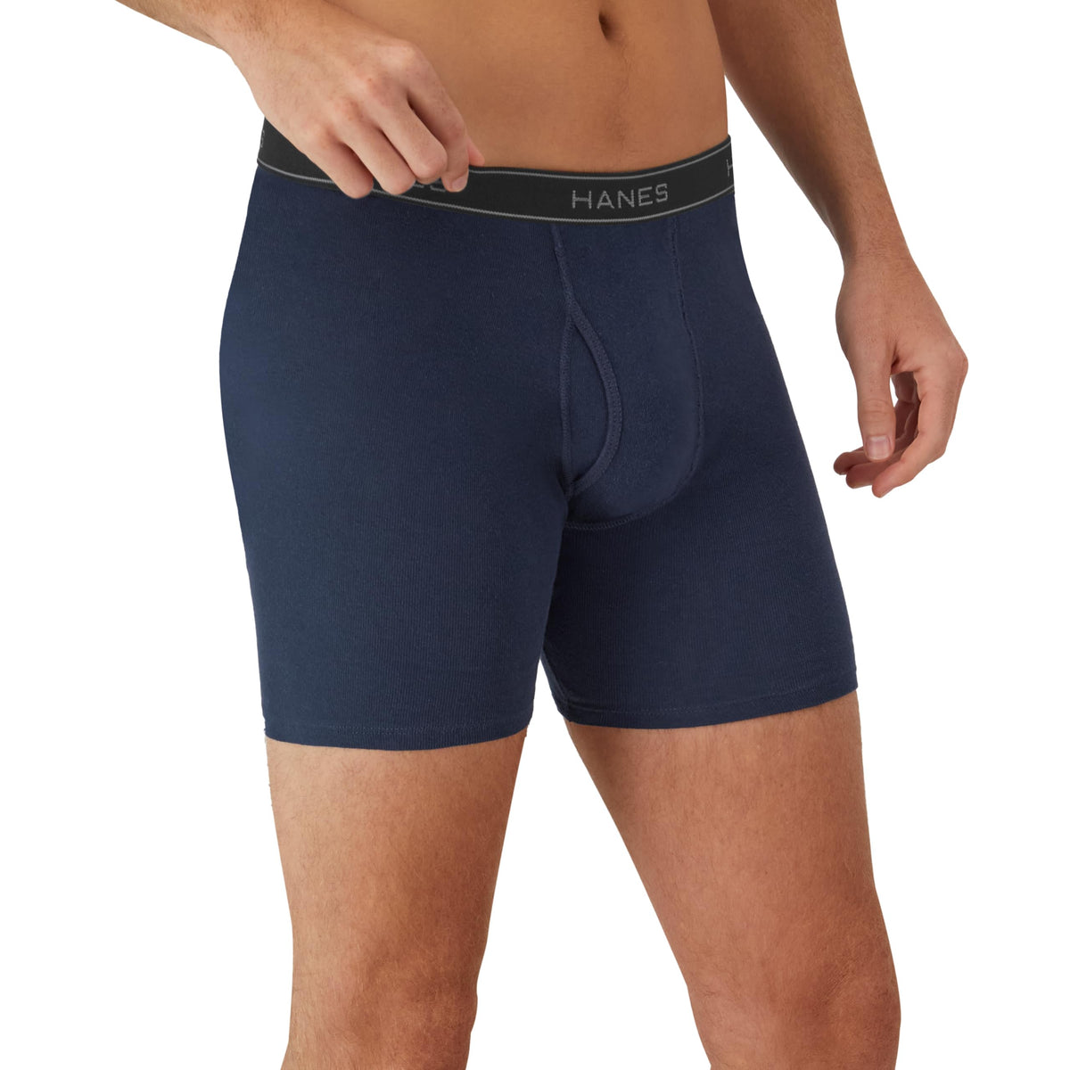 Hanes mens 4 Pack boxer briefs, Black/Grey, Small US 🍁 All In One Marketplace Canada