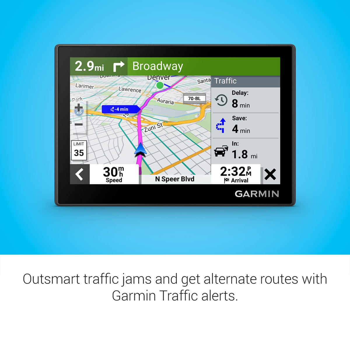 Garmin Drive™ 53 GPS Navigator, High-Resolution Touchscreen, Simple On-Screen Menus and Easy-to-See Maps, Driver Alerts 🍁 All In One Marketplace Canada