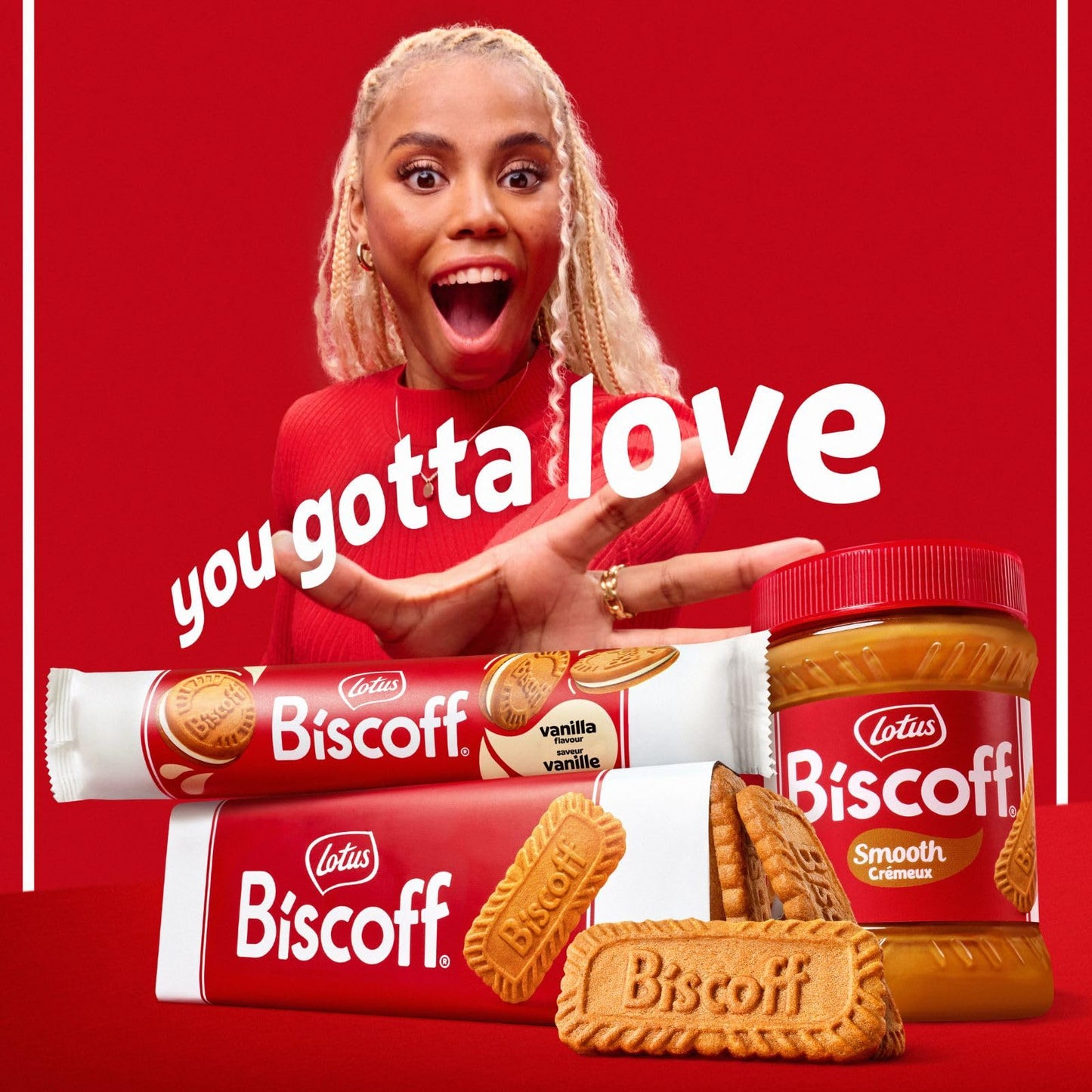 Lotus Biscoff - Caramelized Biscuit Cookies - 2 Cookies x 8 - Pack of 12 🍁 All In One Marketplace Canada
