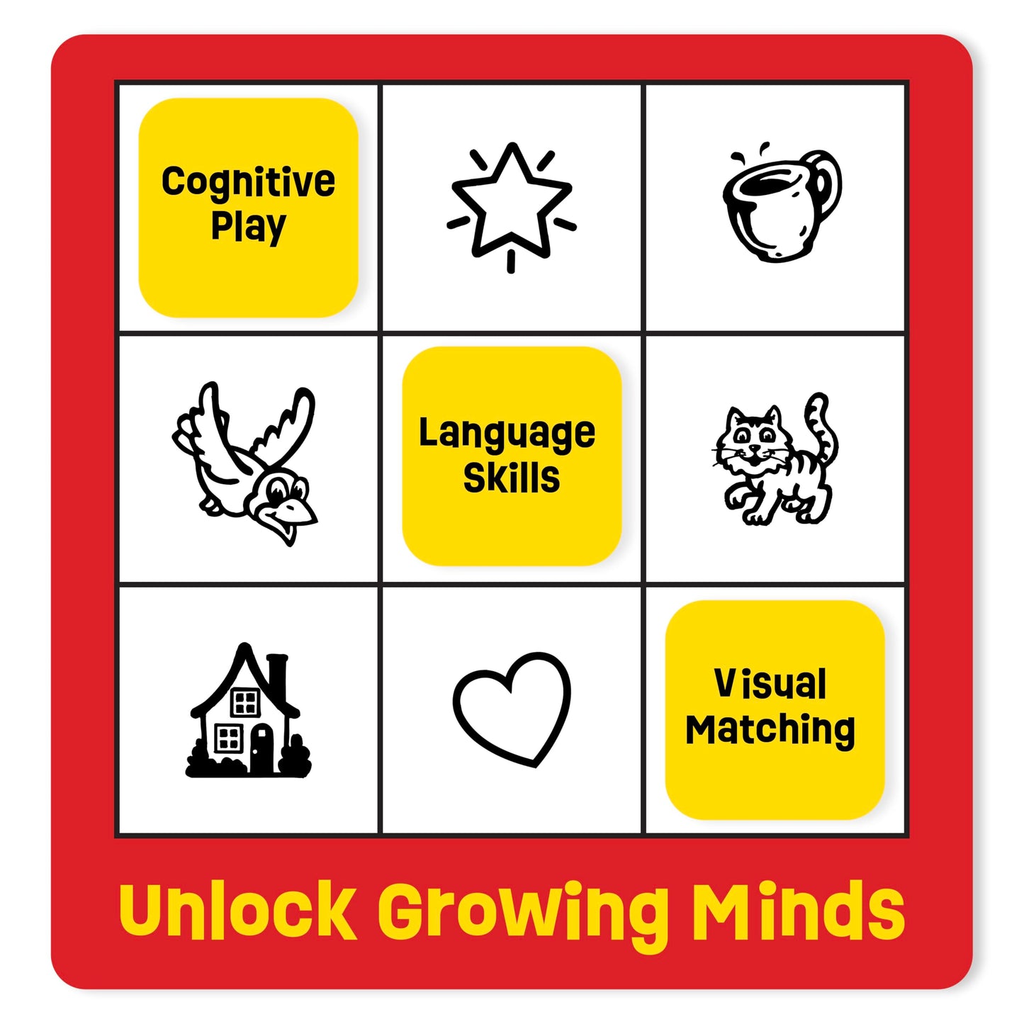 ThinkFun Zingo - Bingo with a Zing - Award-Winning Preschool Game - Encourages Language & Matching Skills Development - Fun Family Board Game for Boys and Girls Ages - 4 & Older 🍁 All In One Marketplace Canada