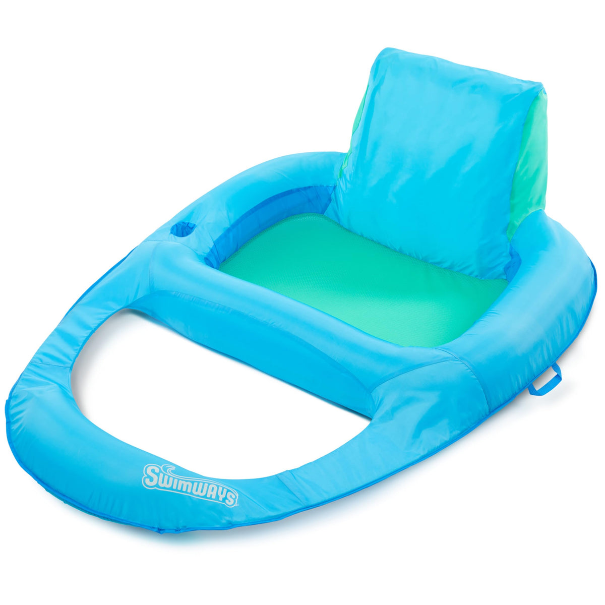 SwimWays Spring Float Premium XL Recliner Chair, Inflatable Pool Floats Adult with Fast Inflation, 25% Larger Than Recliner, Supports Up to 300 lbs 🍁 All In One Marketplace Canada