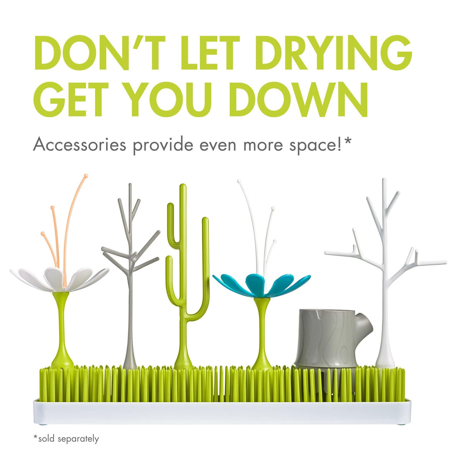 Boon Drying Rack Lawn Countertop, Green 🍁 All In One Marketplace Canada