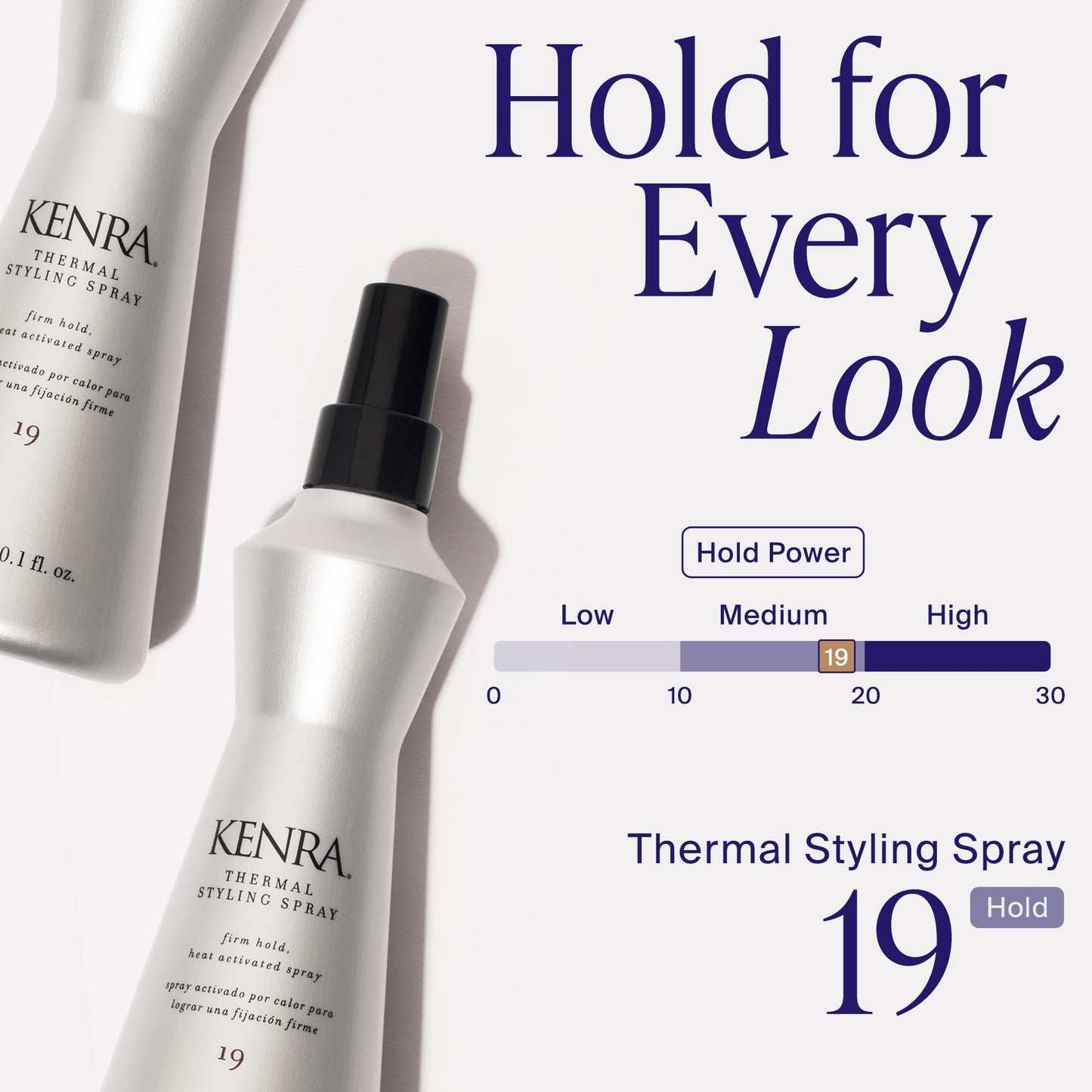 Kenra Thermal Styling Spray 19 | Heat Protectant Spray for Blow Drying & Flat Iron Use | Flexible Hold | 300 mL 🍁 All In One Marketplace Canada