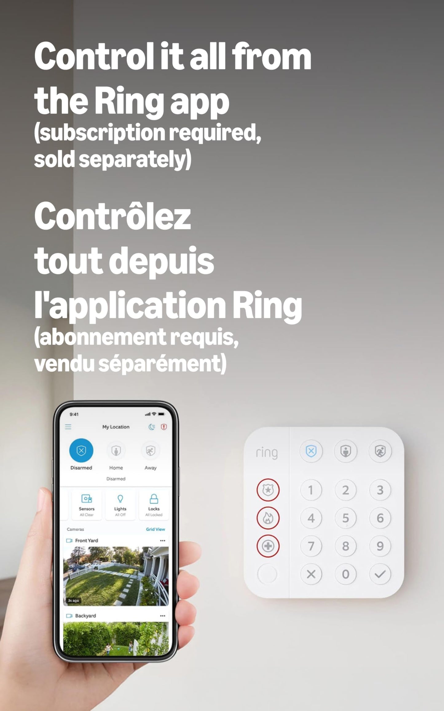 Ring Alarm 8-Piece Kit (newest model), Home or business security system with optional 24/7 professional monitoring 🍁 All In One Marketplace Canada