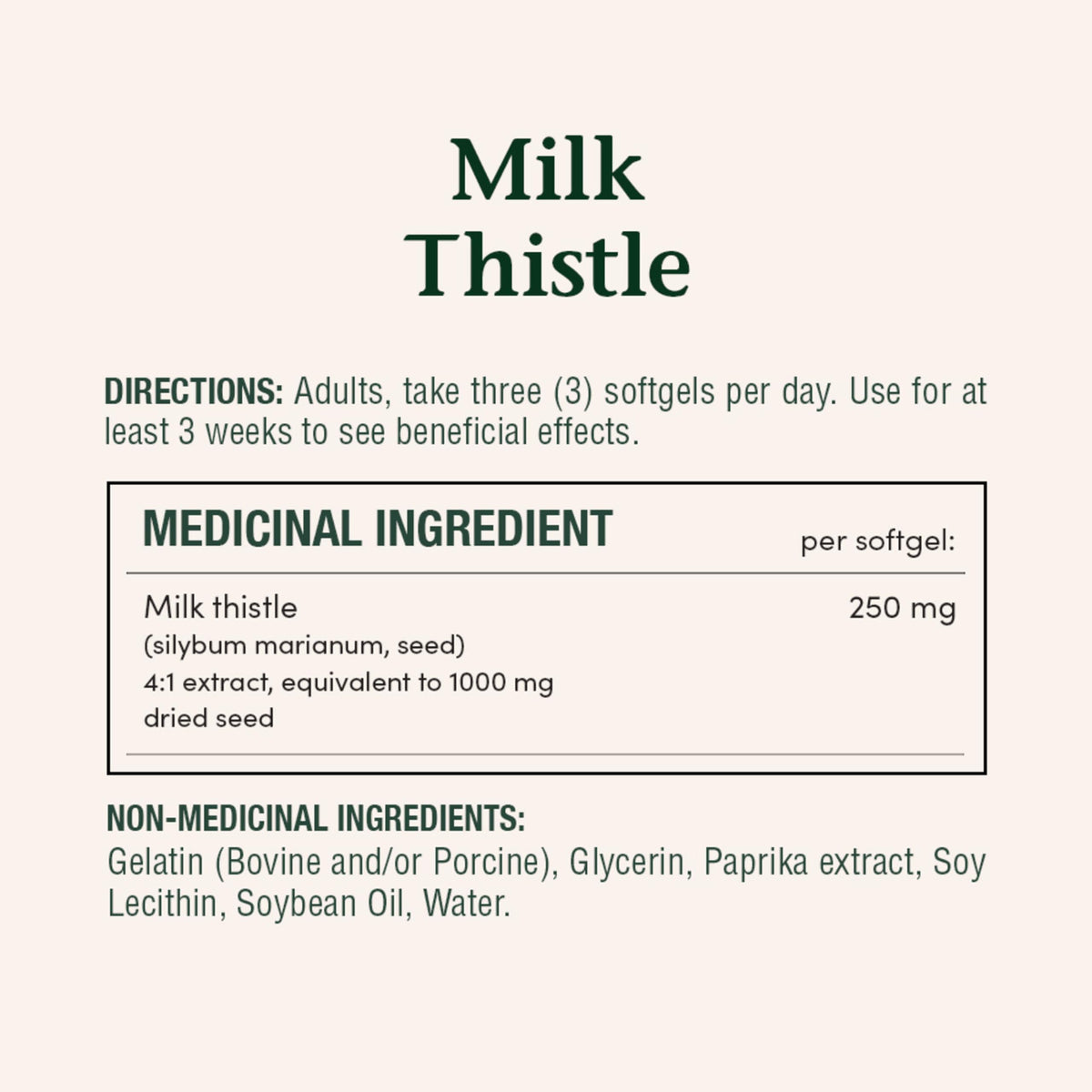 NATURE'S BOUNTY Milk Thistle, 1000 mg, Helps Support Liver Function, 200 Softgels, 229 g 🍁 All In One Marketplace Canada