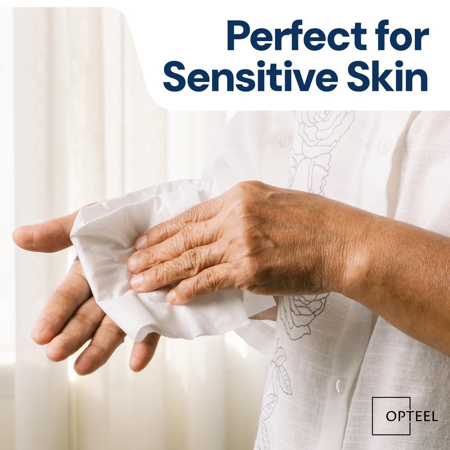 Adult Wipes For Elderly - 8"x13" 720ct (12 Packs of 60) Huge & Soft Non-Flushable Body Wipes for Adults Bathing No-Rinse - Incontinence Disposable Washcloths, Vitamin E & Aloe Infused 🍁 All In One Marketplace Canada