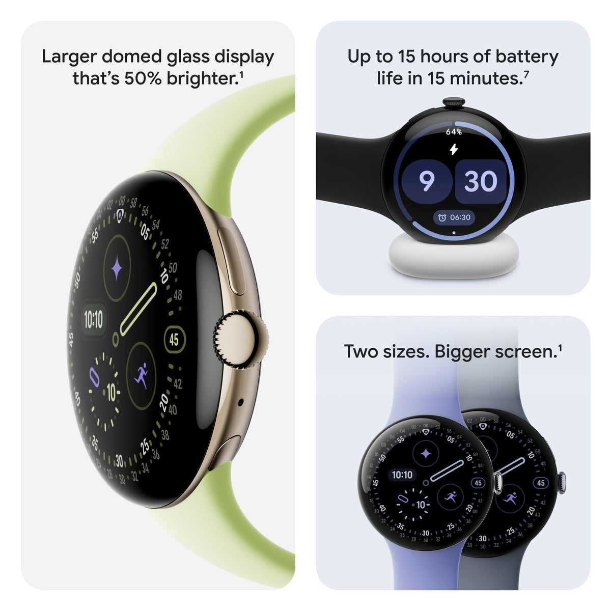 Google Pixel Watch 4 (45mm) - Satin Moonstone Case - Moonstone Band - Wi-Fi 🍁 All In One Marketplace Canada
