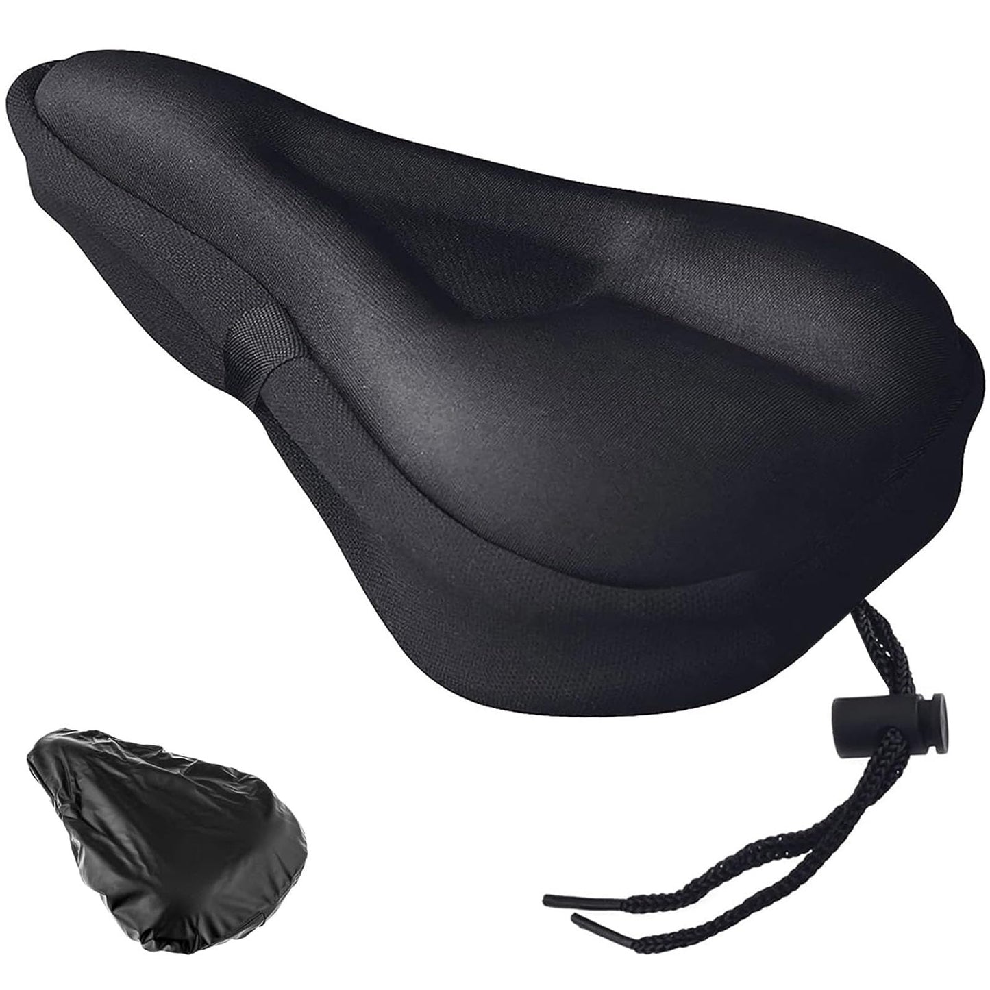 Zacro Gel Bike Seat Cover - Extra Soft Bike Seat Cushion for Men & Women, Padded Exercise Bicycle Seat Cushion Compatible with Peloton, Outdoor & Indoor 🍁 All In One Marketplace Canada