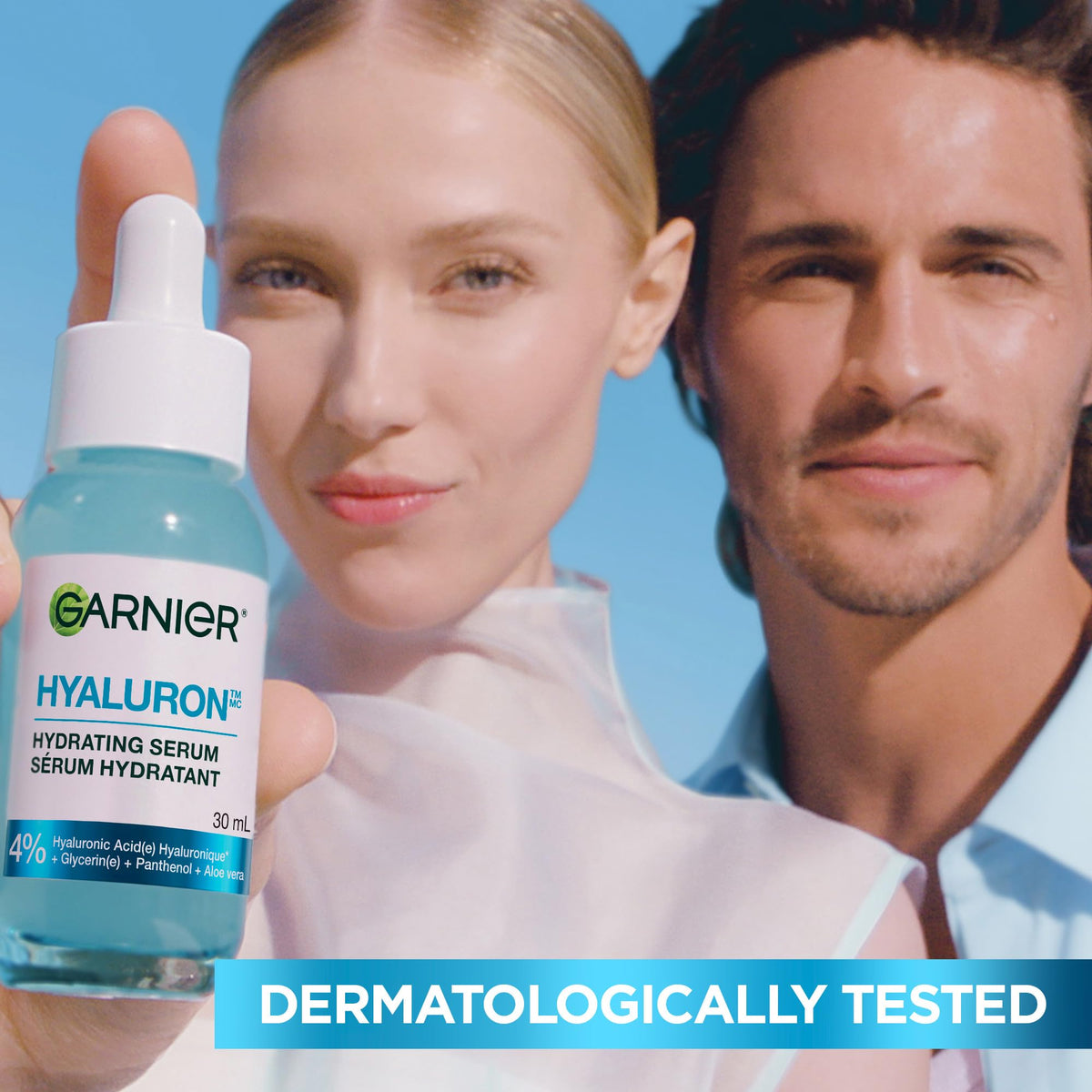 Garnier Hyaluronic Acid Face Serum, With Aloe Vera, Pro-Ceramides, Glycerin, Panthenol, Glass Skin, Reinforce Skin's Moisture Barrier, Hydrating, Replumpling, Normal To Combination, Vegan, 30ml 🍁 All In One Marketplace Canada