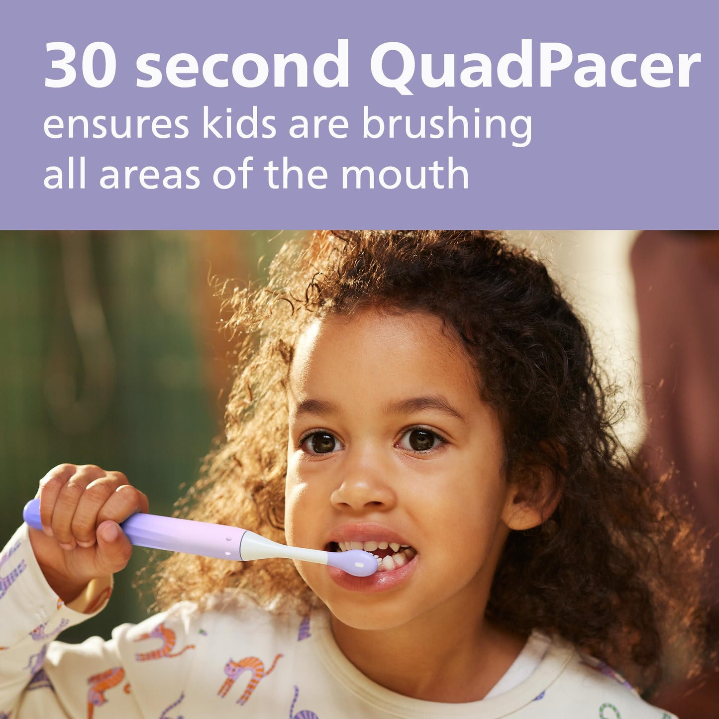 Philips One for Kids by Sonicare Battery Electric Toothbrush, Purple, HY1130/01 🍁 All In One Marketplace Canada