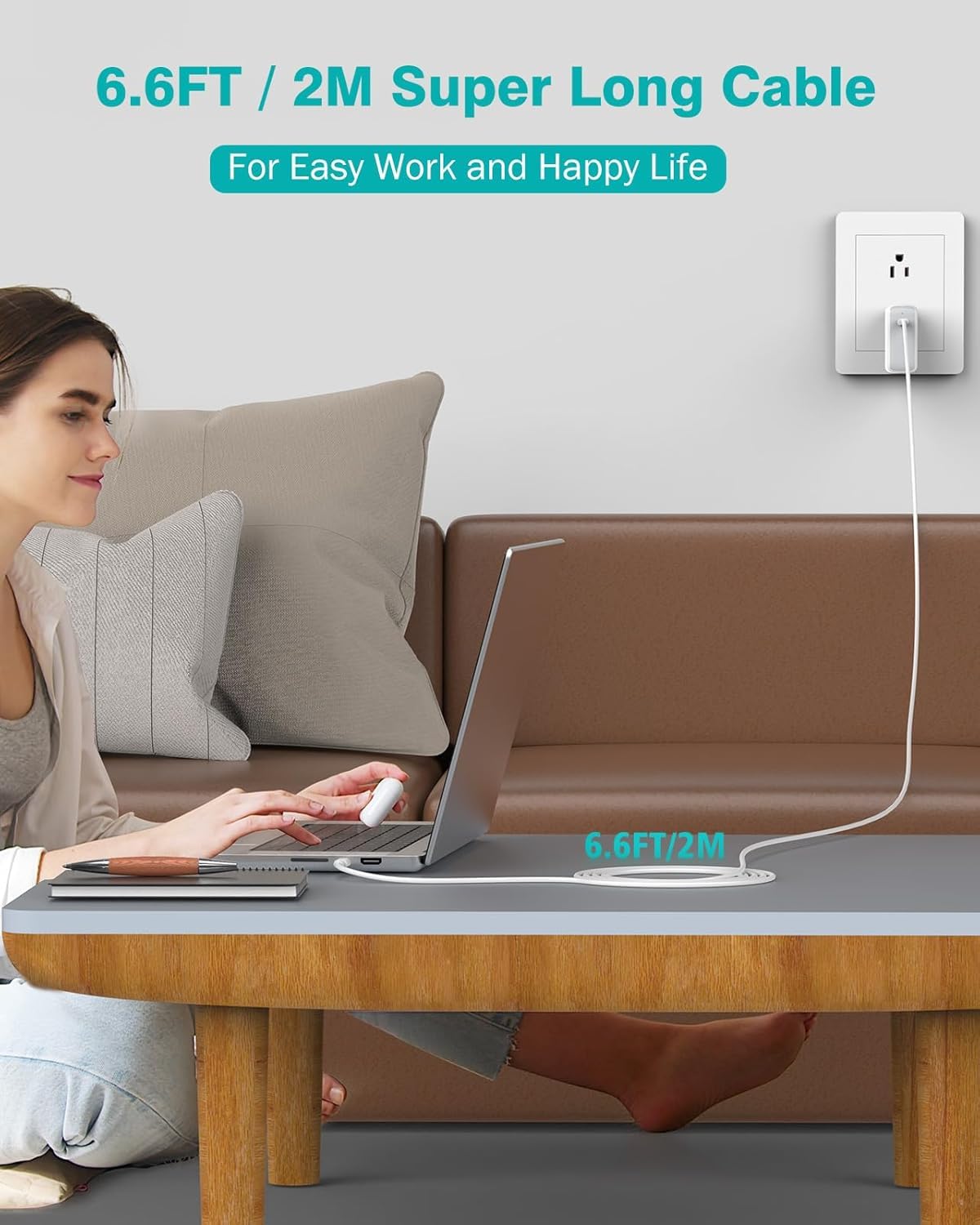 IFEART 70W USB C Charger Compatible with MacBook Air 13/15 inch (2018-2025) and Pro 13/14/15/16 inch (2016-2024), Includes 6.6ft/2M Type C Cable 🍁 All In One Marketplace Canada