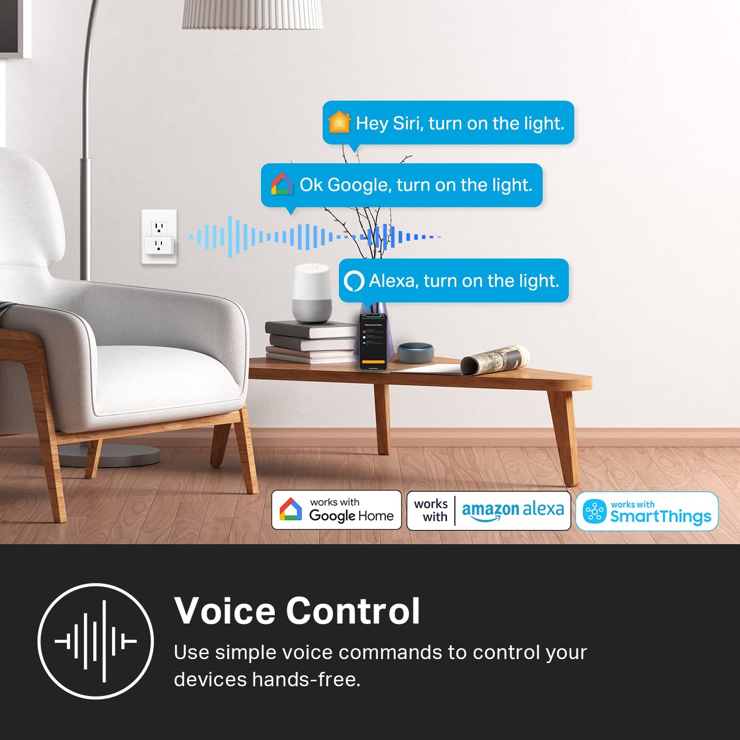 Kasa Matter Smart Plug w/ Energy Monitoring, Compact Design, 15A/1800W Max, Super Easy Setup, Works with Apple Home, Alexa & Google Home, UL Certified, 2.4G Wi-Fi Only, White, KP125M (2-Pack) 🍁 All In One Marketplace Canada