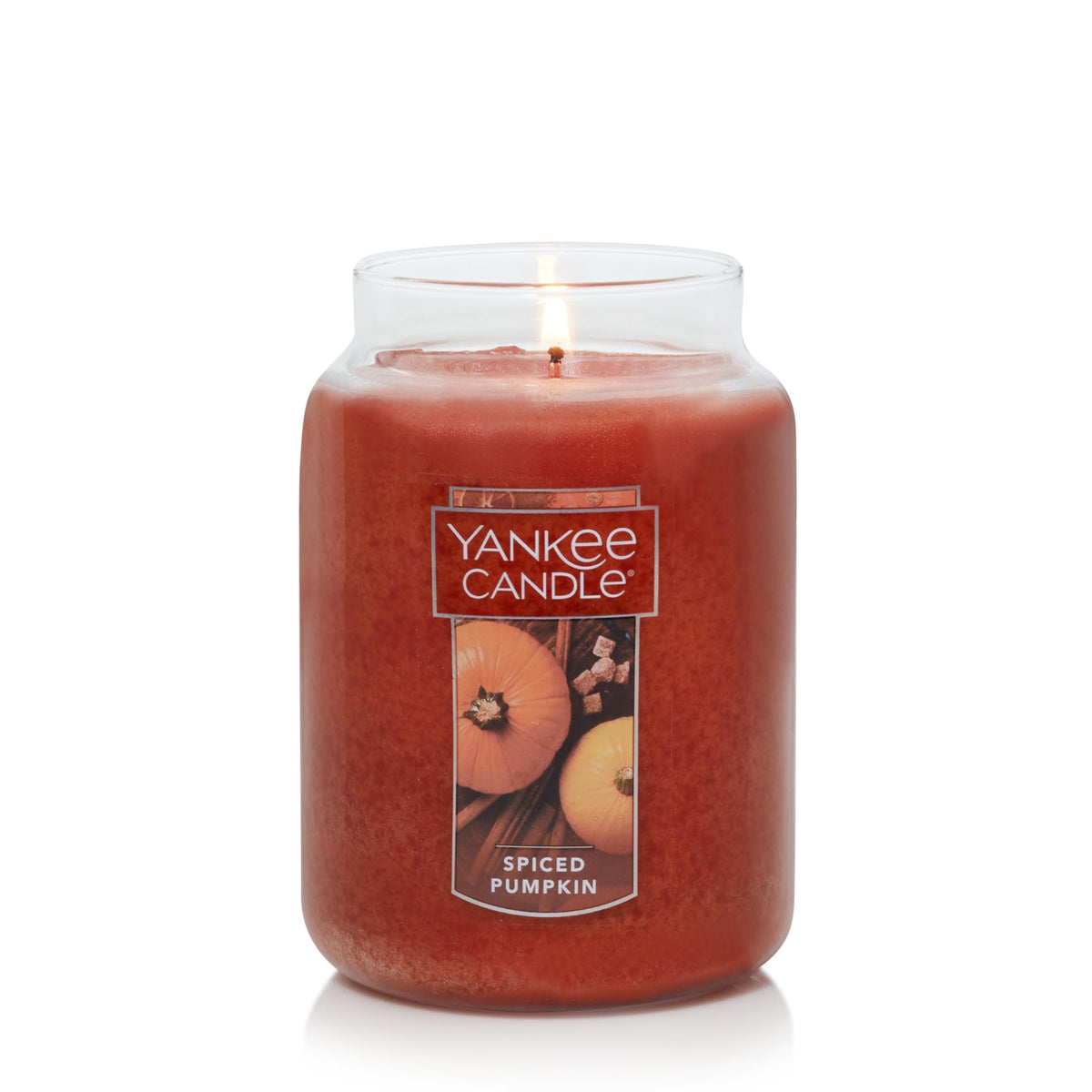 Yankee Candle Scented Candle, Spiced Pumpkin, Original Large Jar Candle, 110-150 Hours of Burn Time, 22 oz. 🍁 All In One Marketplace Canada