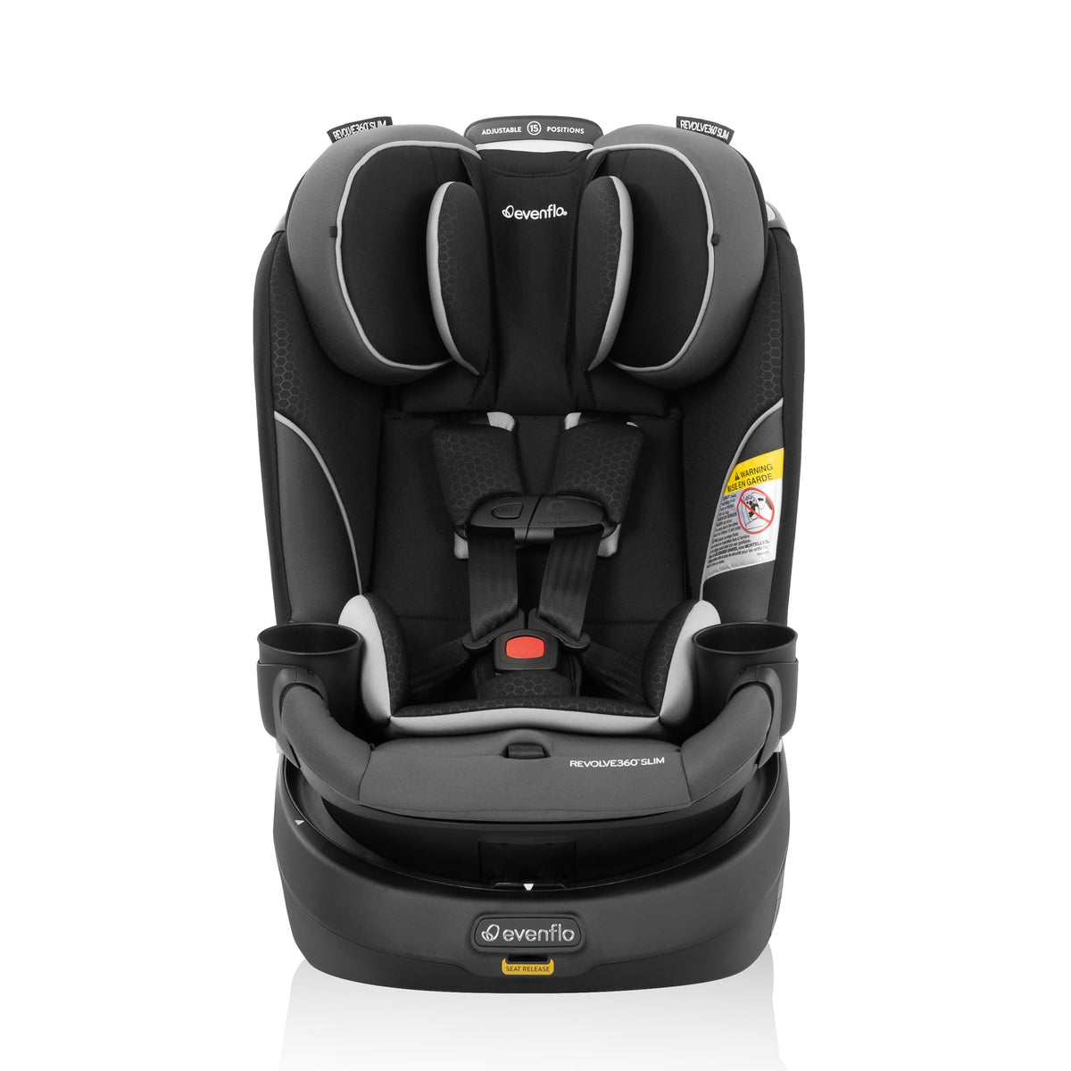 Evenflo Revolve360 Slim 2-in-1 Rotational Car Seat - Canton Black 🍁 All In One Marketplace Canada