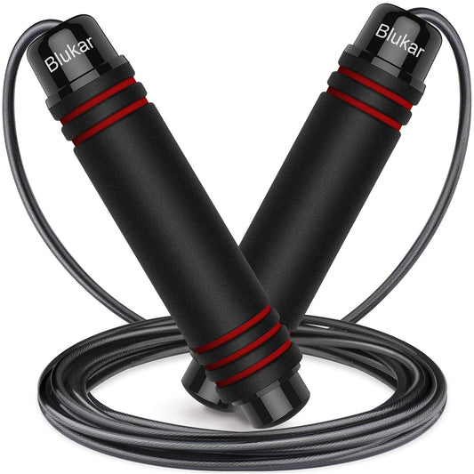 Blukar Jump Rope, Speed Skipping Jumping Rope Tangle-free Adjustable 🍁 All In One Marketplace Canada