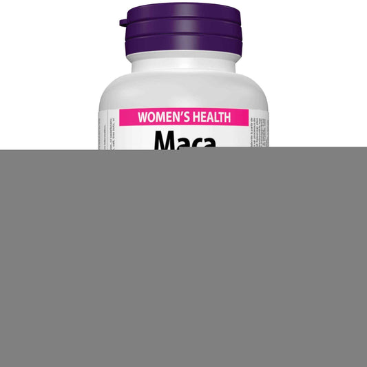 Webber Naturals Maca for Women, 60 Capsules, Contains Organic Maca & KSM-66 Ashwagandha, Women's Health Support, Vegetarian 🍁 All In One Marketplace Canada