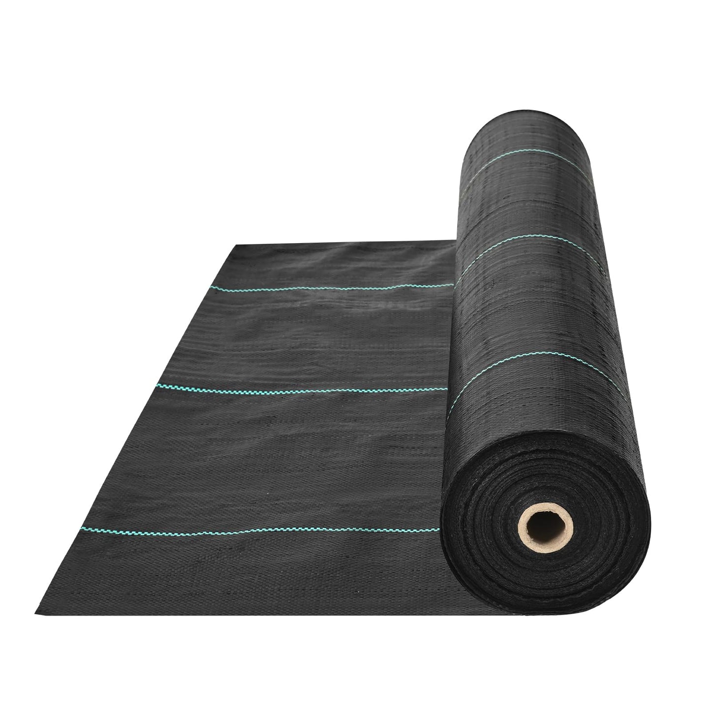 VEVOR Weed Barrier Landscape Fabric, 6*100FT Heavy Duty Garden Weed Fabric, Woven PP Weed Control Fabric, Driveway Fabric, Geotextile Fabric for Landscaping, Ground Cover, Weed Blocker Weed Mat, Black 🍁 All In One Marketplace Canada