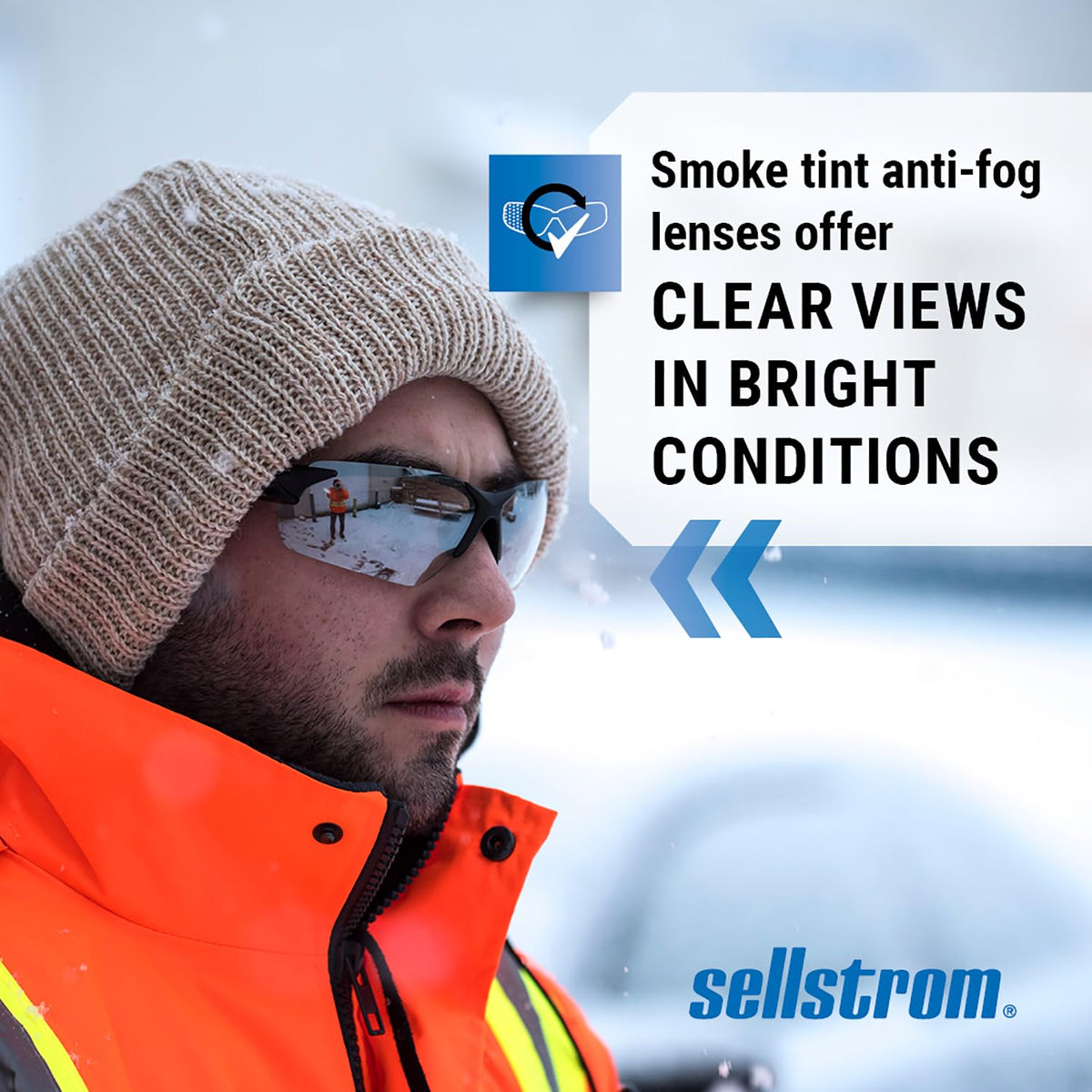 Sellstrom XP450 Anti-Fog Safety Glasses for Men & Women, CSA Z94.3 🍁 All In One Marketplace Canada