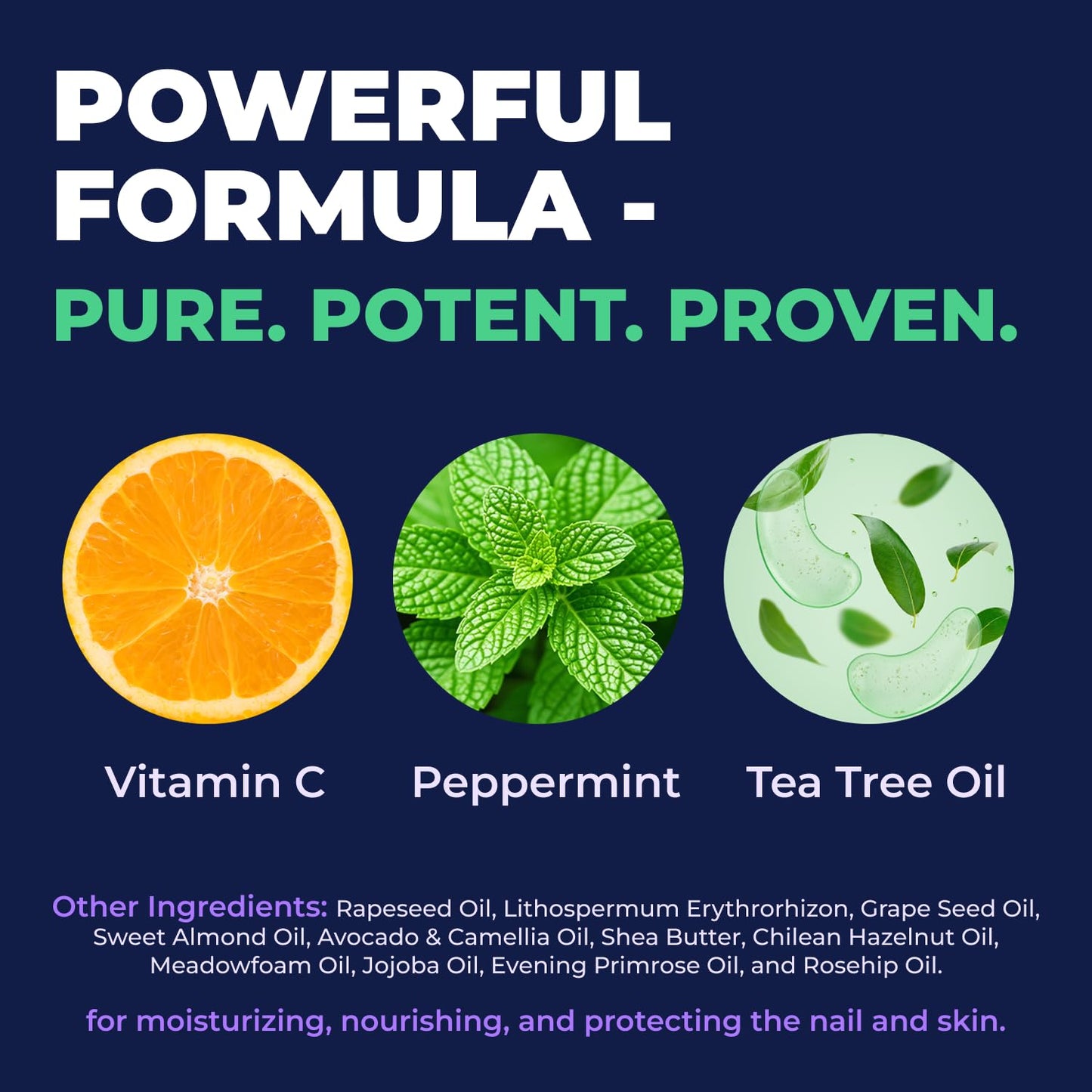 Orivelle Toenail Care Pen - Extra Strength Toe Nail Remedy - Professional Nail Solution for Fingernail with Tea Tree Oil (Pack of 4) 🍁 All In One Marketplace Canada