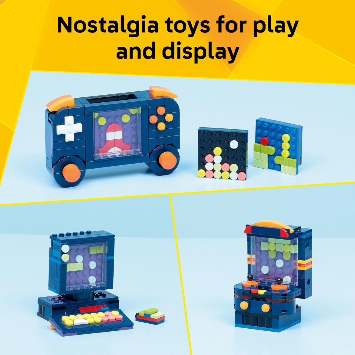 LEGO Creator 3 in 1 Retro Gaming Console Building Toy for Boys & Girls - Kids Build a Console, Mini Arcade Game, or Mini Computer - Gift Idea for Gaming Fans, Ages 8+ - 31380 🍁 All In One Marketplace Canada