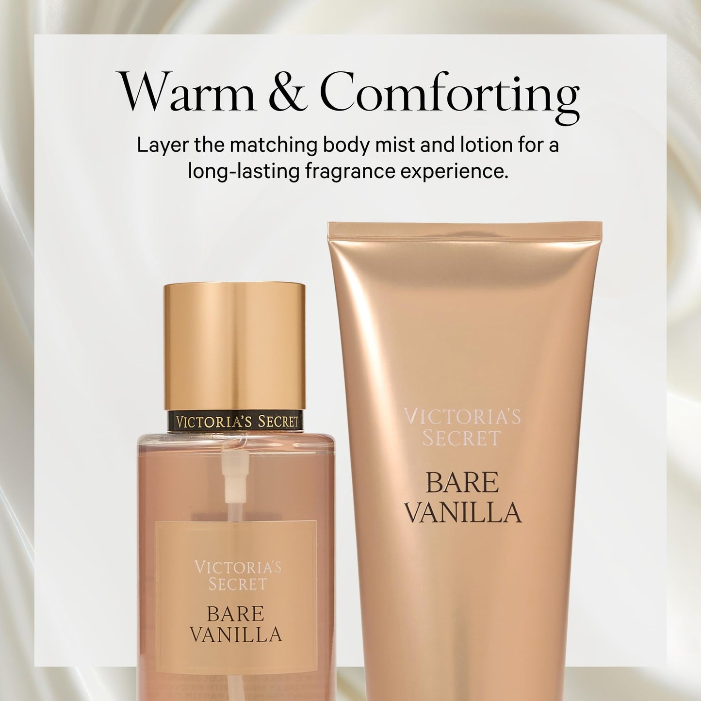 Victoria's Secret Body Fragrance Mist, Bare Vanilla - 8.4 fl oz 🍁 All In One Marketplace Canada