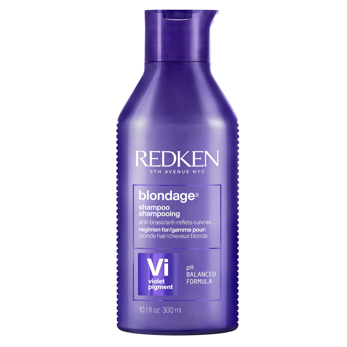 Redken Blondage Purple Toning Shampoo, Neutralizes Brassy Tones In Bleached Or Highlighted Hair, Anti-Brass Shampoo For Blonde Hair, 300ml 🍁 All In One Marketplace Canada