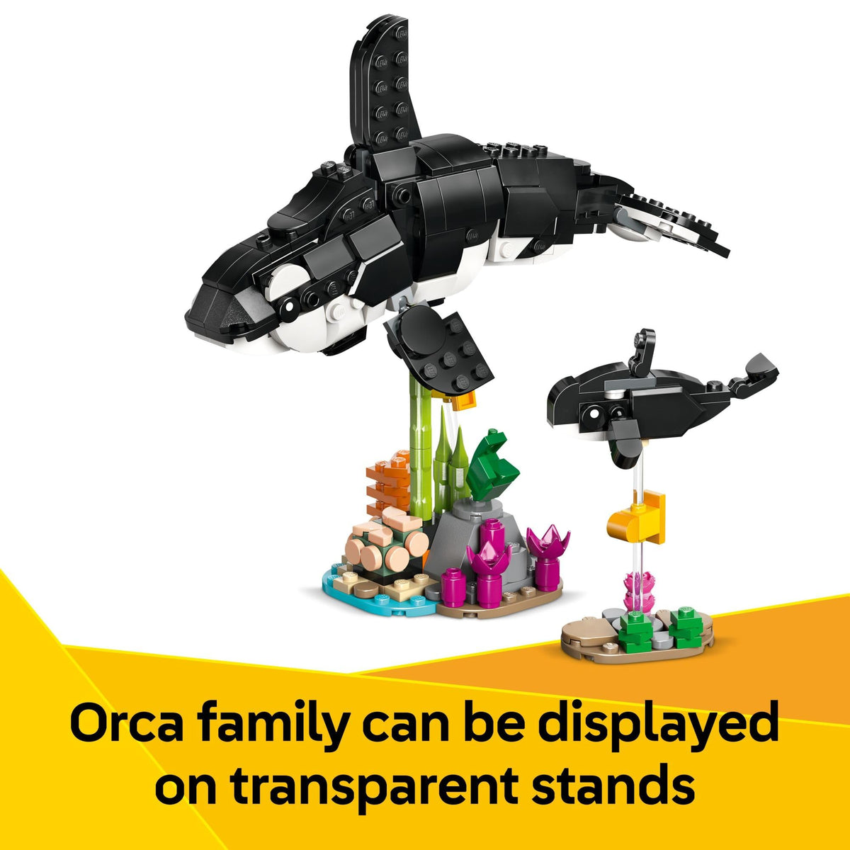 LEGO Creator 3 in 1 Wild Animals Panda Family - Building Toy Kit for Kids with 3 Building Options, Panda, Penguin, or Orca - 8 Year Old Girl & Boy Birthday Gifts - 31165 🍁 All In One Marketplace Canada
