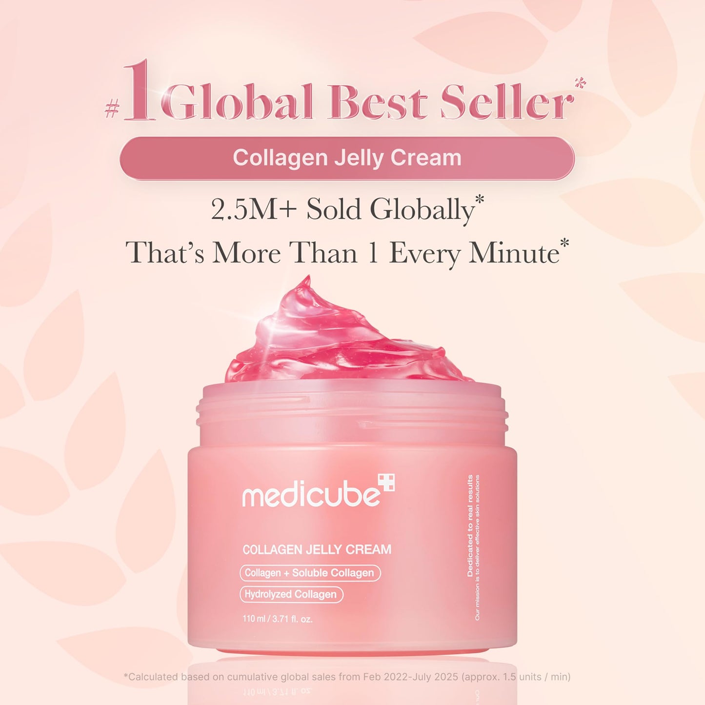 medicube Collagen Jelly Cream- Niacinamide & Freeze-Dried Hydrolyzed Collagen-Boosts skin barrier hydration & gives 24h Glow & Firmer looking skin | No artificial color, Korean skincare (3.71 fl.oz. 110ml) 🍁 All In One Marketplace Canada
