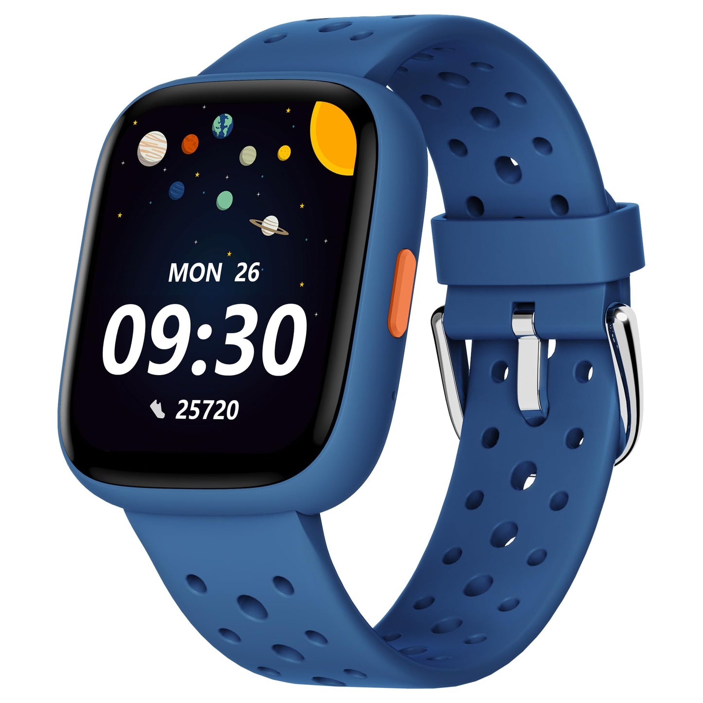 BIGGERFIVE Smart Watch for Kids, 1.8" Fitness Tracker Watch Pedometer, Heart Rate, Sleep Monitor, IP68 Waterproof, Calorie Step Counter, Puzzle Games with/Without APP for Girls Boys Teens 5-16, Blue 🍁 All In One Marketplace Canada