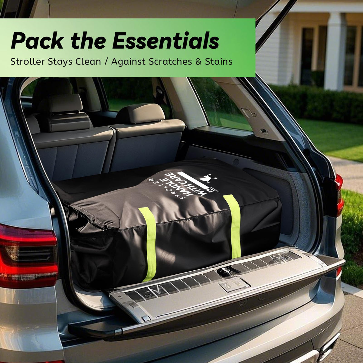 Stroller Travel Bag for Airplane: 117H*53W*33D cm Stroller Bag for Air Travel,Baby Travel Essentials Fits Single/Double/Jogging/Umbrella/Baby Stroller Travel System Like Chicco, Evenflo 🍁 All In One Marketplace Canada
