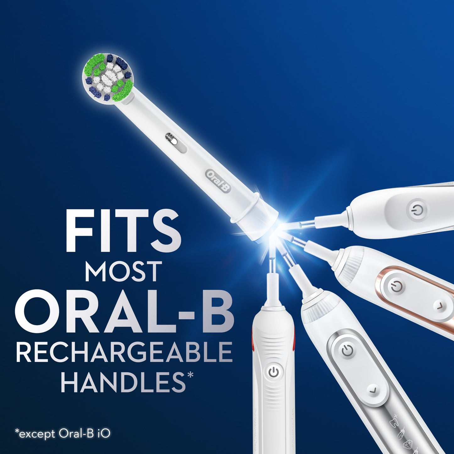 Oral-B Precision Clean Electric Toothbrush Replacement Brush Heads Refill, White, 3 Count 🍁 All In One Marketplace Canada