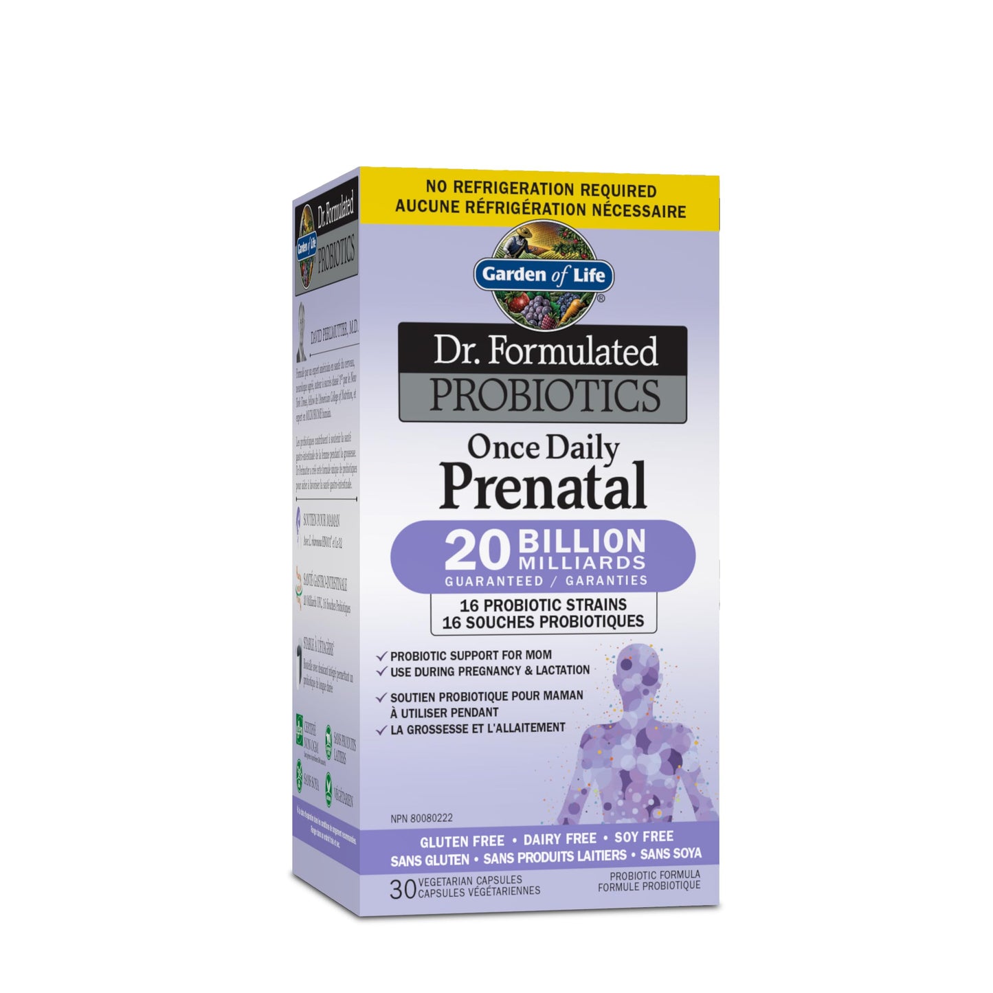 Garden of Life Dr. Formulated Probiotics Once Daily Prenatal Shelf Stable, 30 Count 🍁 All In One Marketplace Canada