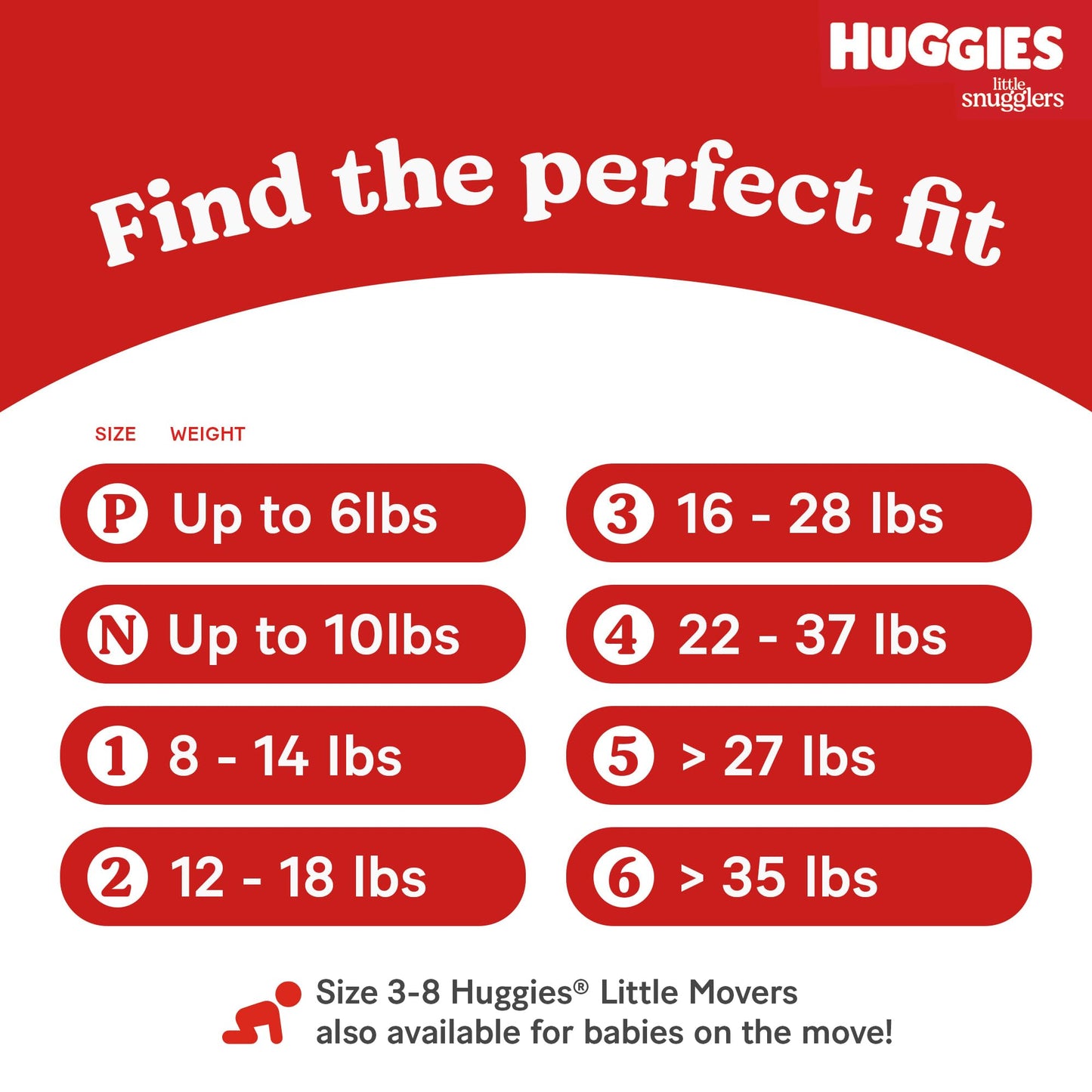 HUGGIES Little Snugglers Baby Diapers, Size 4, 22-37 Lb., 120 Count 🍁 All In One Marketplace Canada