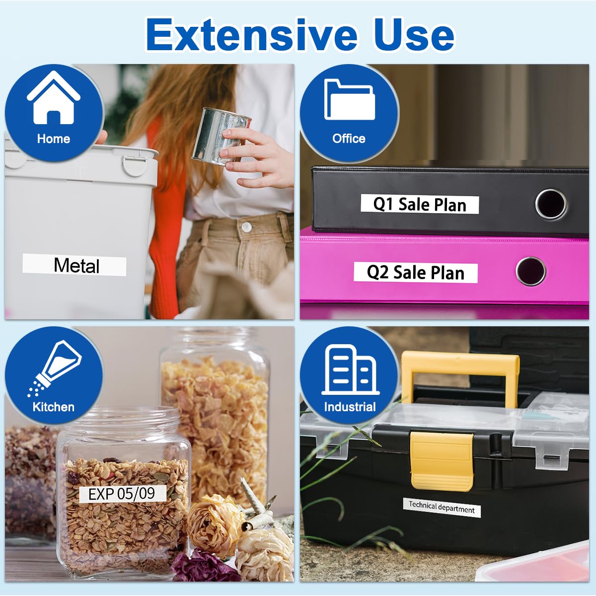 10 Pack Replace for Brother TZe-231 P Touch Label Maker Tape TZe TZ Tape 12mm 0.47 Laminated White TZe231 Compatible with Brother Ptouch PTH110 PT-D210 PTD600 PTD400AD PT-1290 Label Makers 🍁 All In One Marketplace Canada
