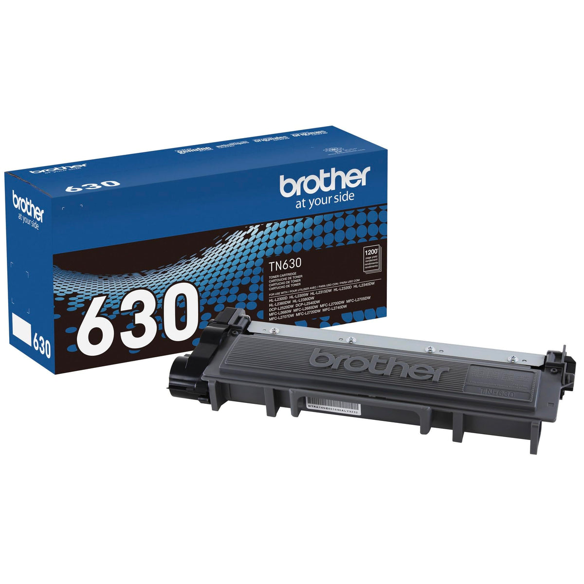 Brother Original TN630 Standard Yield Black Toner Cartridge, Original Toner Replacement cartridges, Toner for Brother Laser Printers HL-L2320D, DCP-L2520DW, MFC-L2700DW, MFC-L2720DW and More 🍁 All In One Marketplace Canada