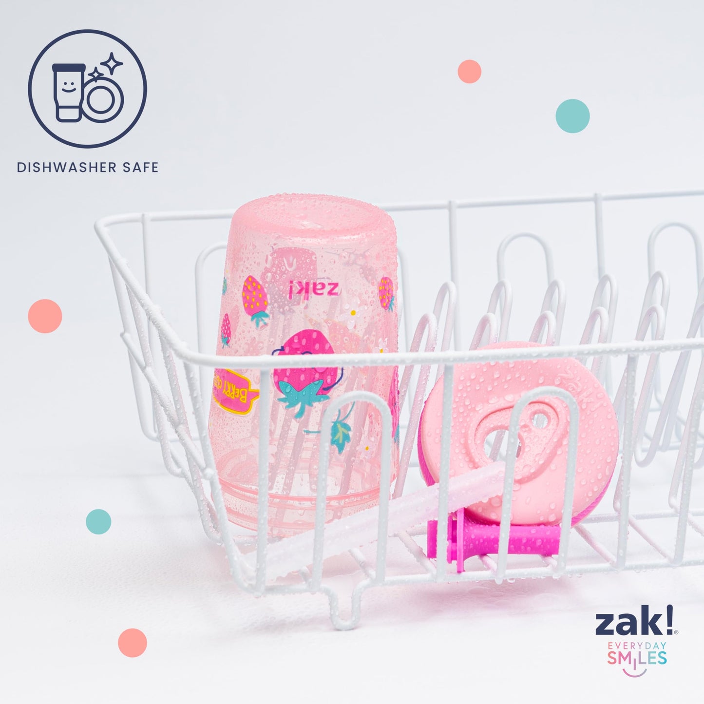 Zak Designs Sesame Street Kelso 15oz Leak-Proof Toddler Straw Cups, 2-Pack 🍁 All In One Marketplace Canada