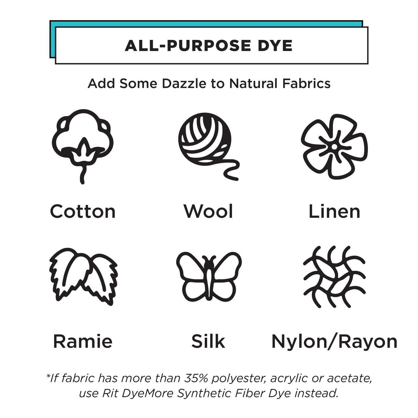 Rit Dye 88150 All Purpose Liquid Dye, Black, 8 Fl Oz 🍁 All In One Marketplace Canada