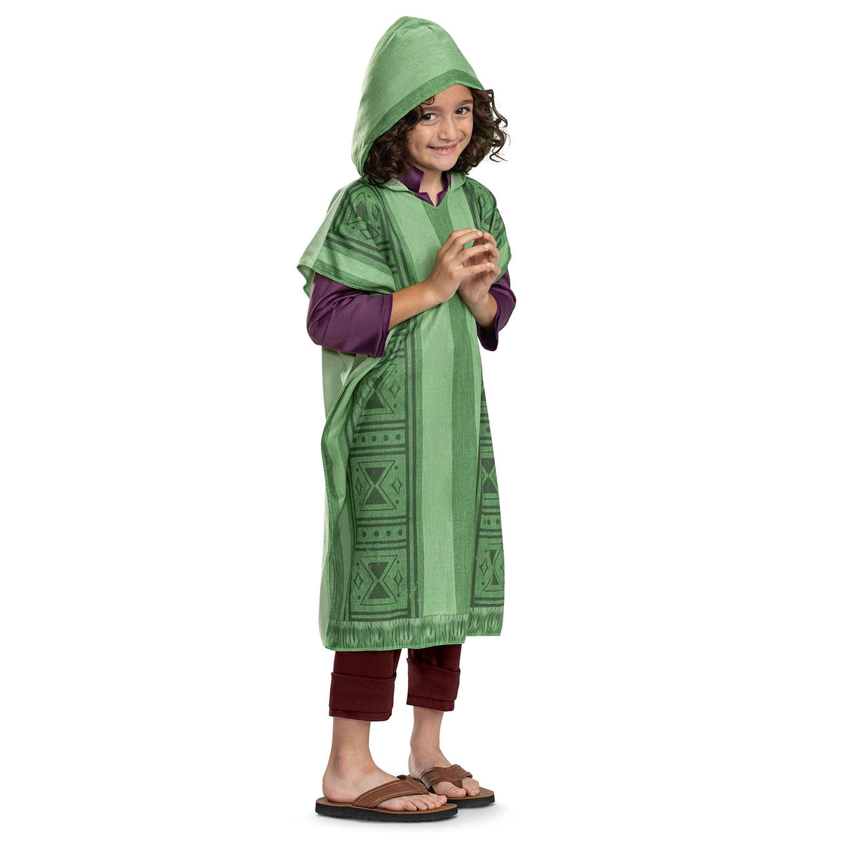 Bruno Madrigal Costume, Official Disney Bruno Encanto Halloween Costume Outfit, Kids Size (7-8)
