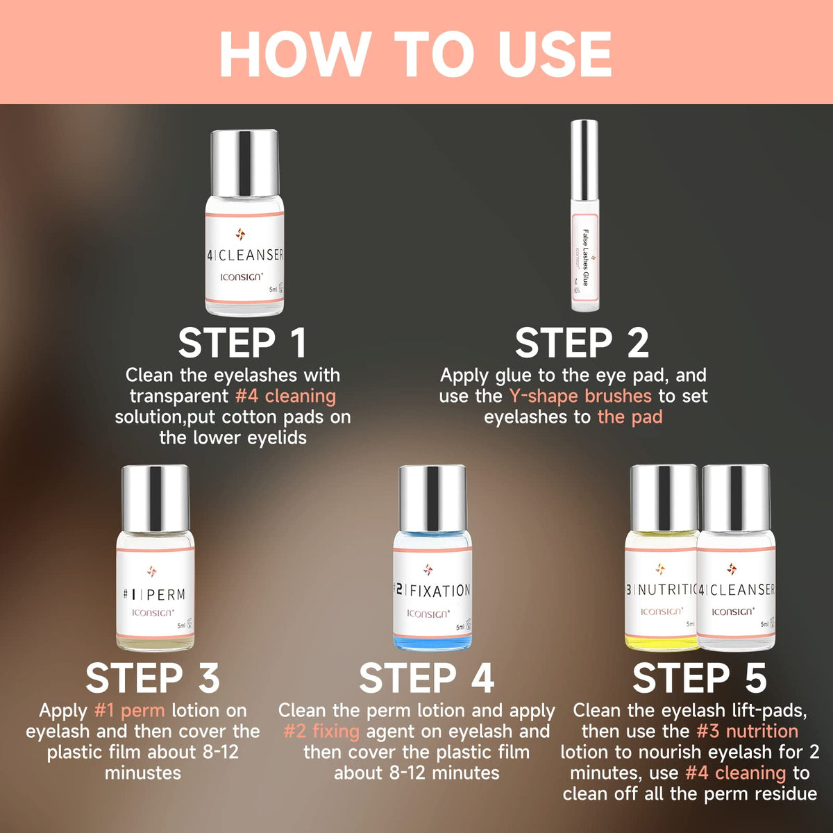 Lash Lift Kit - Eyelash Perm Kit - Professional Eyelash Curling Set - Glue Upgraded Version - Semi-Permanent Curling Perming Wave Suitable For Salon at Home (White) 🍁 All In One Marketplace Canada