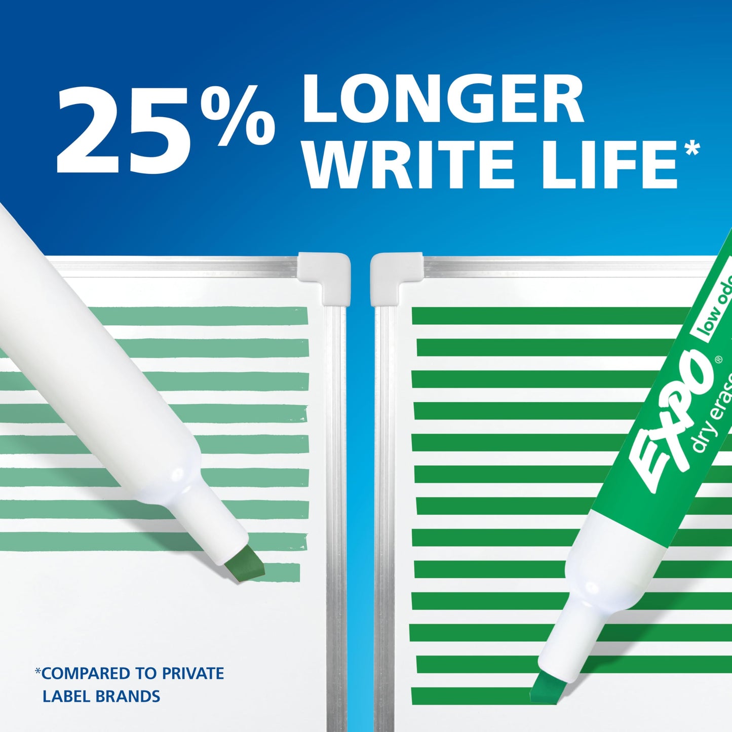 EXPO Dry Erase Markers, Low Odour Ink, Black, Chisel Tip, 12 Count 🍁 All In One Marketplace Canada