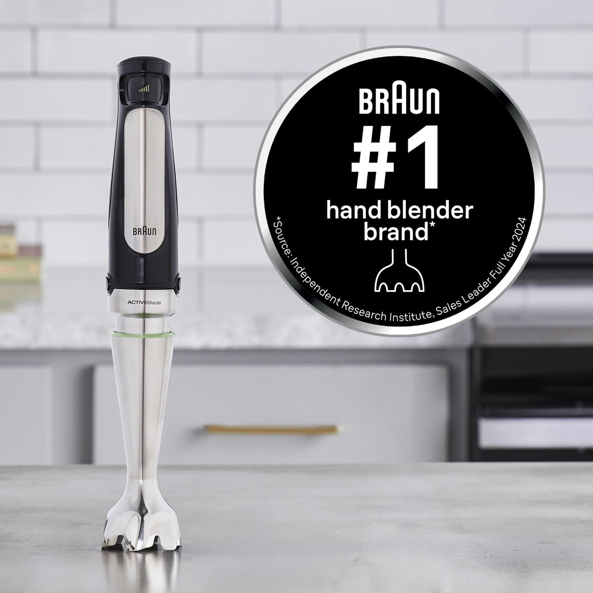 Braun MultiQuick 7 3-in-1 Immersion Blender with Food Processor – Powerful Handheld Electric Stick Blender - Emulsifier for Chopping, Beating & Whisking - Ideal for Soup, Puree, Smoothies & More 🍁 All In One Marketplace Canada