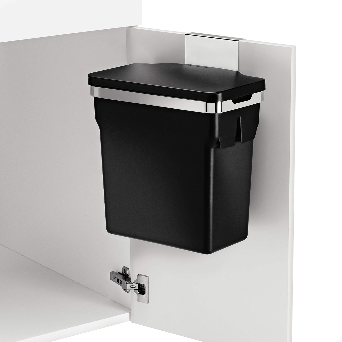 simplehuman 10 Liter / 2.6 Gallon In-Cabinet Trash Can, Heavy-Duty Steel Frame, Black 🍁 All In One Marketplace Canada