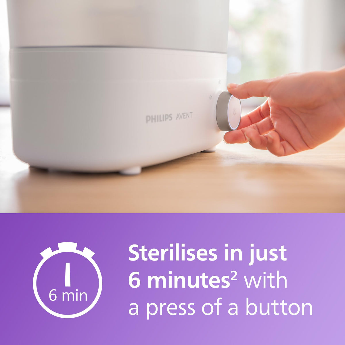 Philips Avent Baby Bottle Sterilizer and Dryer Premium, Removes 99,9% of Bacteria, Chemicals Free, Capacity 6 Bottles/Teats/Accessories, Modular Space Saving Design, Model SCF293 🍁 All In One Marketplace Canada